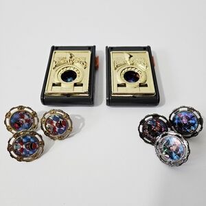 1993 Bandai Toys Mighty Morphin Power Rangers Spin Fighters Vintage Toy Lot